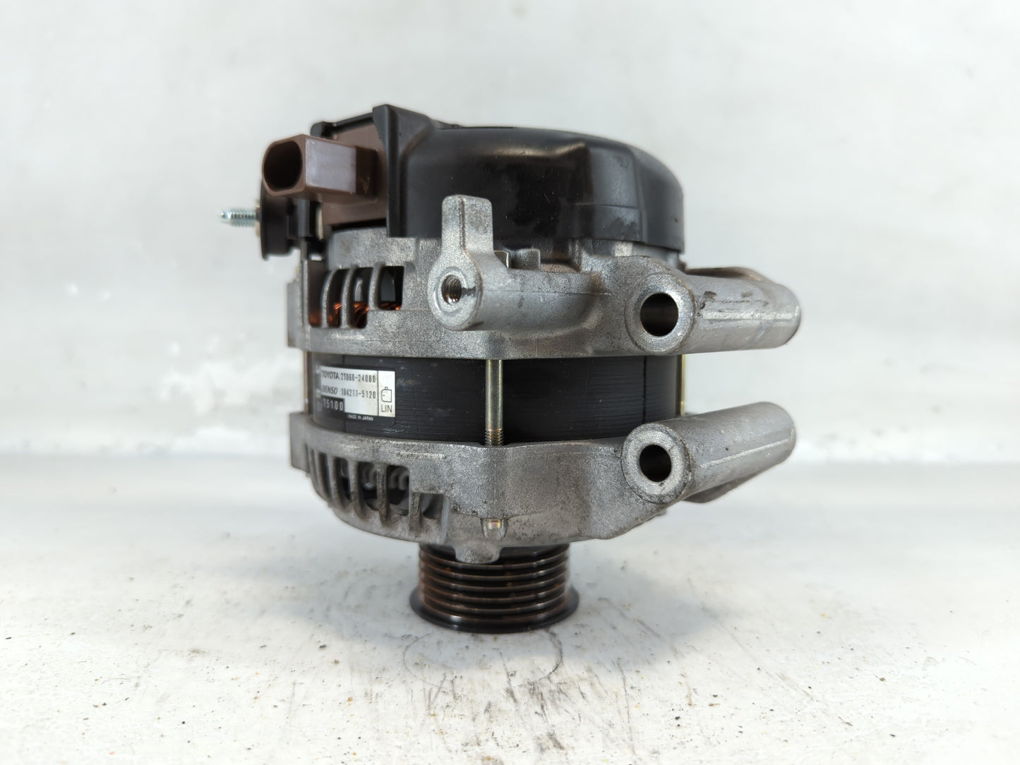 2019-2022 Toyota Corolla Alternator Replacement Generator Charging Assembly Engine OEM P/N:104211-5120 27060-24080 Fits OEM Used Auto Parts