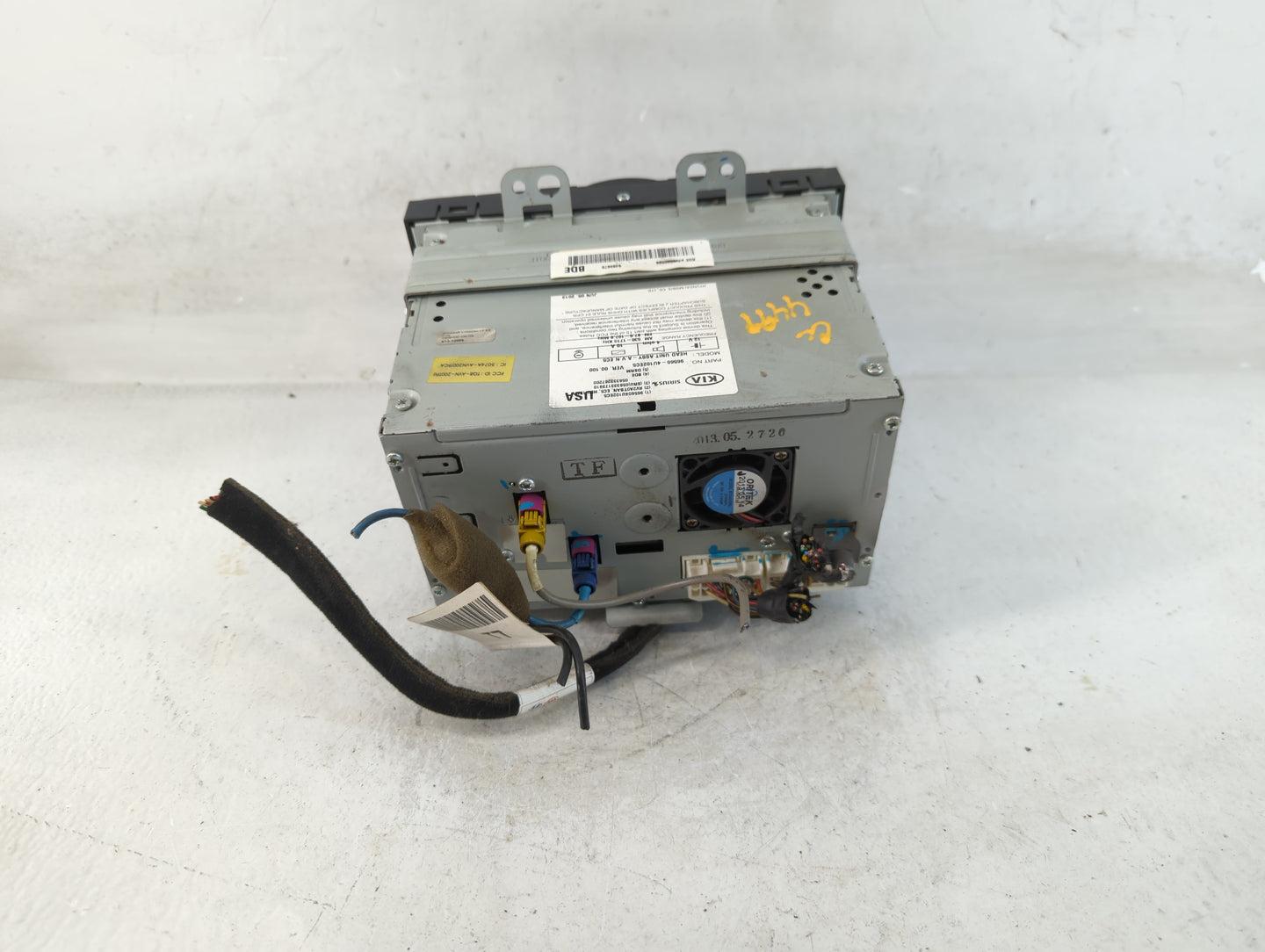 2011-2013 Kia Optima Radio AM FM Cd Player Receiver Replacement P/N:96560-4U102EC5 Fits Fits 2011 2012 2013 OEM Used Auto Parts - Oemusedautoparts1.com