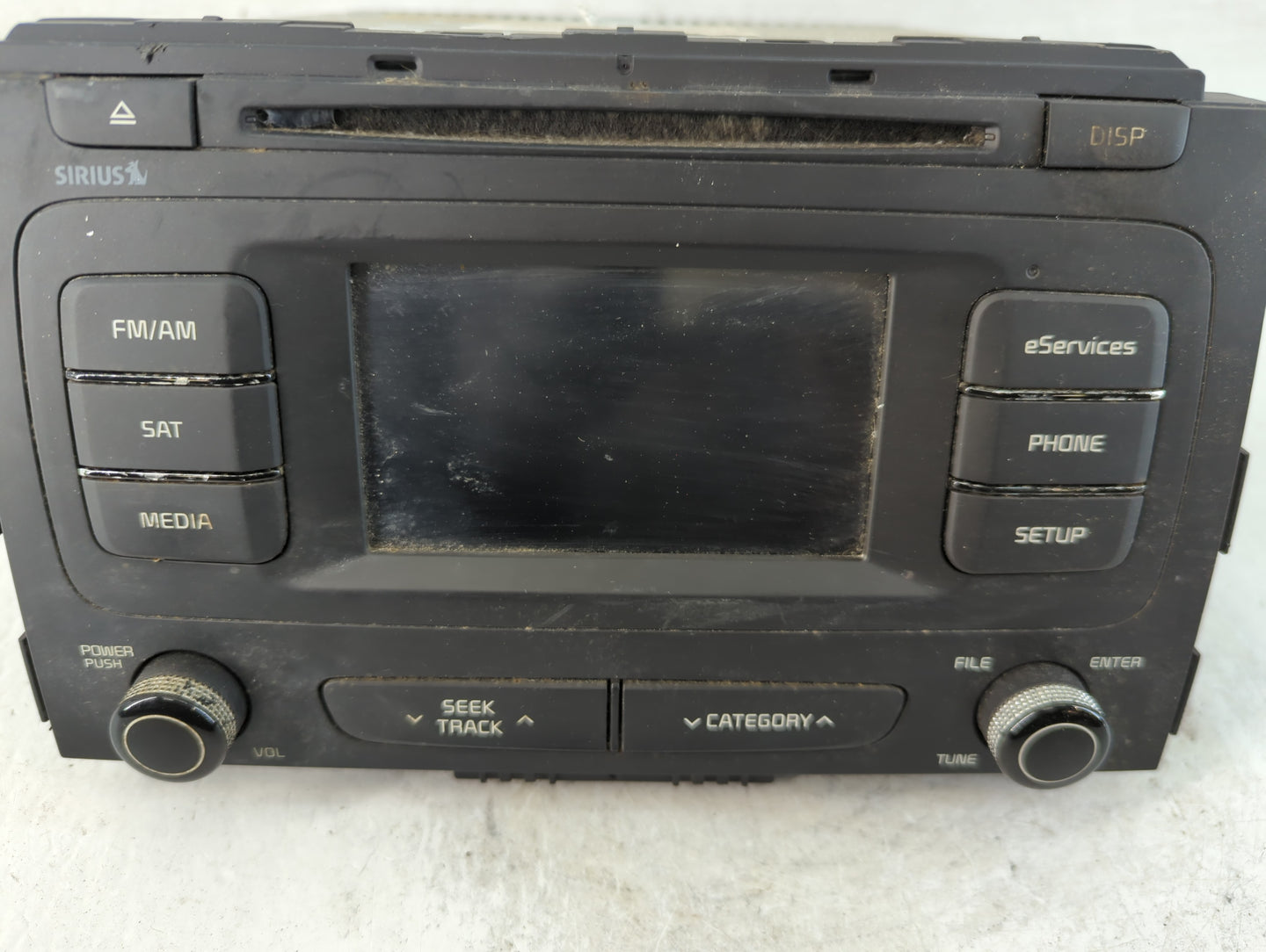 2015-2016 Kia Sedona Radio AM FM Cd Player Receiver Replacement P/N:96160-A9000WA Fits Fits 2015 2016 OEM Used Auto Parts - Oemusedautoparts1.com