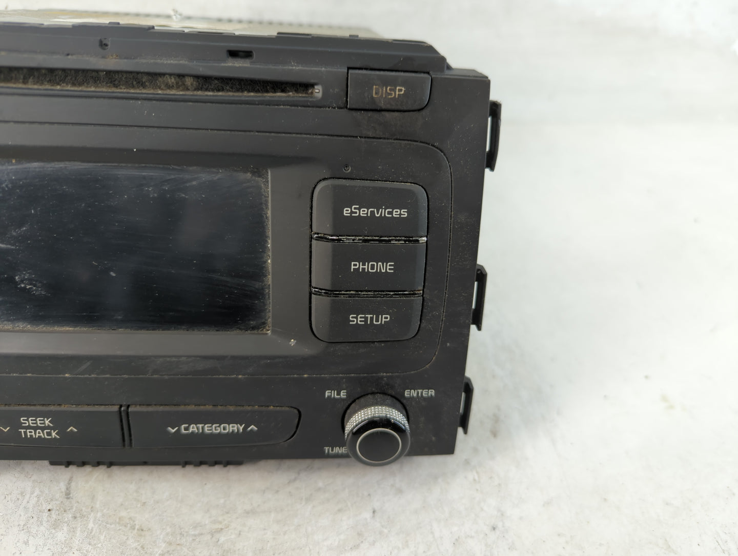 2015-2016 Kia Sedona Radio AM FM Cd Player Receiver Replacement P/N:96160-A9000WA Fits Fits 2015 2016 OEM Used Auto Parts - Oemusedautoparts1.com