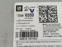2014-2016 Chevrolet Malibu Radio AM FM Cd Player Receiver Replacement P/N:23206559 Fits Fits 2014 2015 2016 OEM Used Auto Parts - Oemusedautoparts1.com