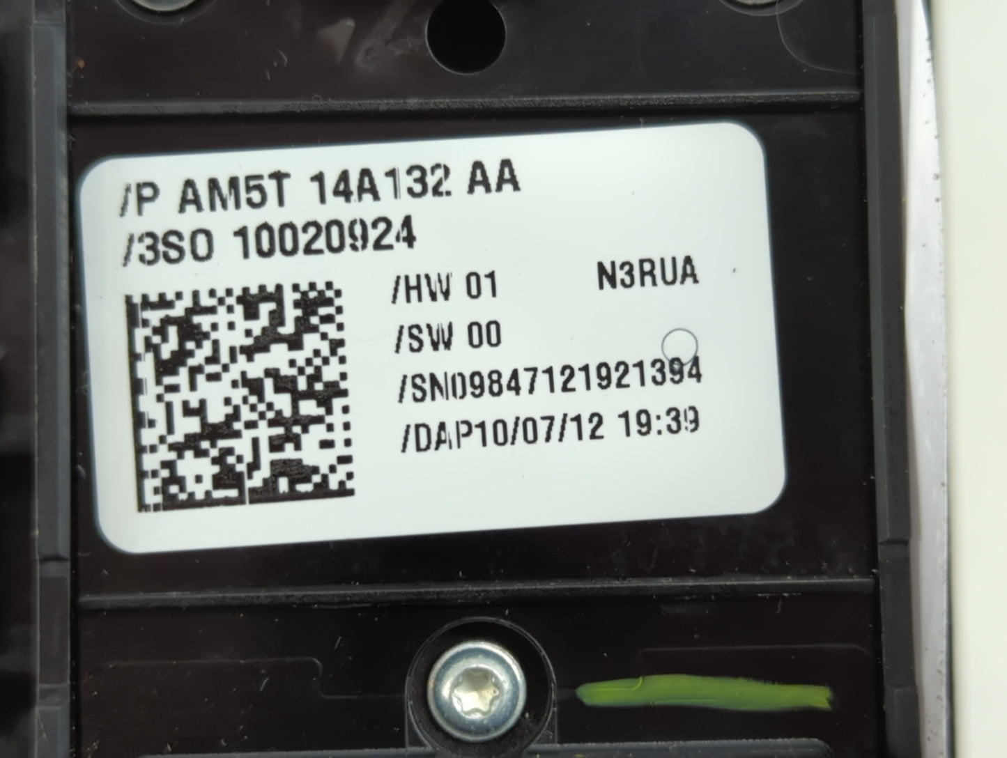 2012-2018 Ford Focus Master Power Window Switch Replacement Driver Side Left P/N:AM5T 14A132 AA Fits OEM Used Auto Parts - Oemusedautoparts1.com
