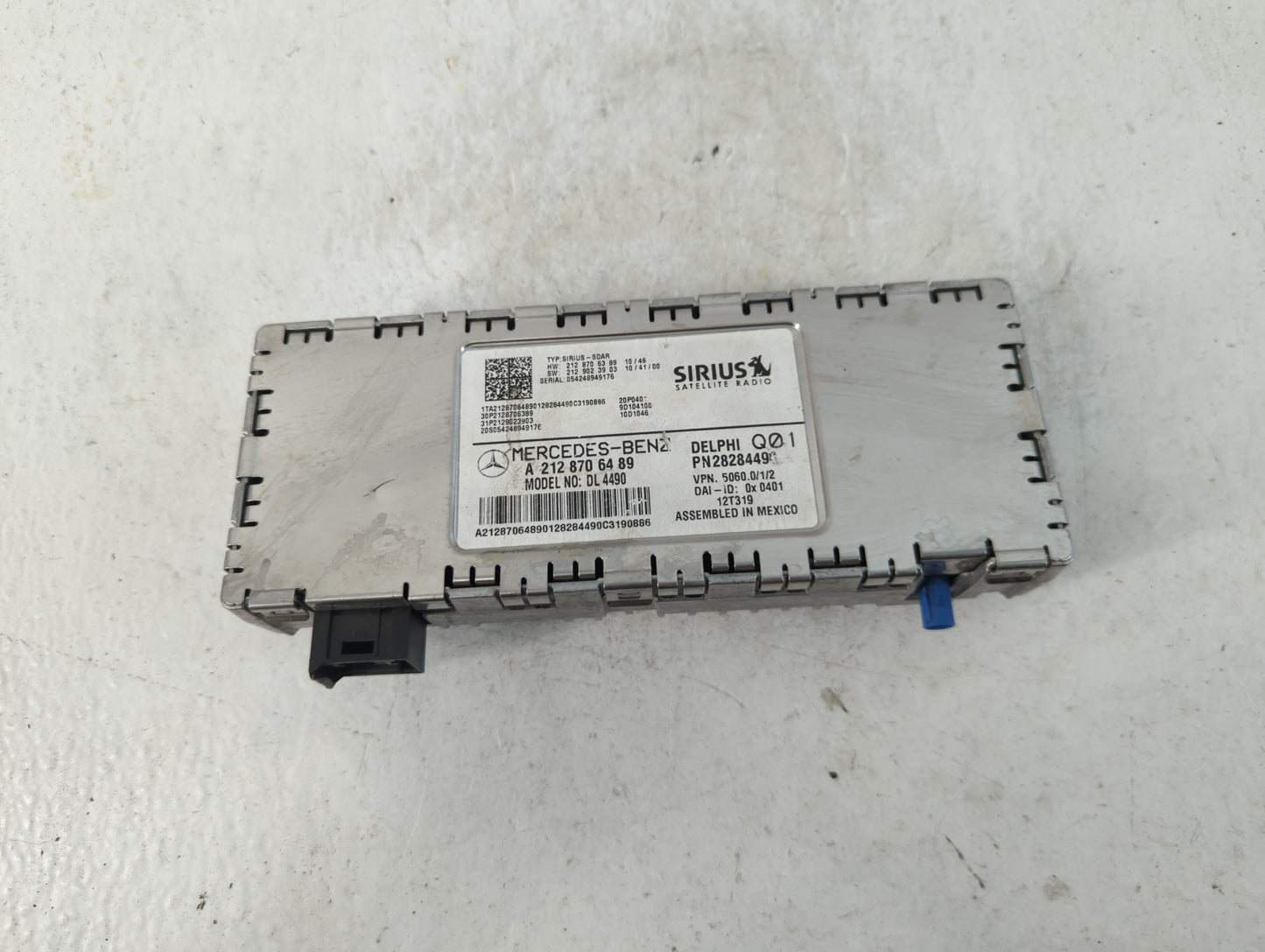 2013 Mercedes-Benz E350 PCM Engine Control Computer ECU ECM PCU OEM P/N:A 212 870 64 89 Fits OEM Used Auto Parts - Oemusedautoparts1.com