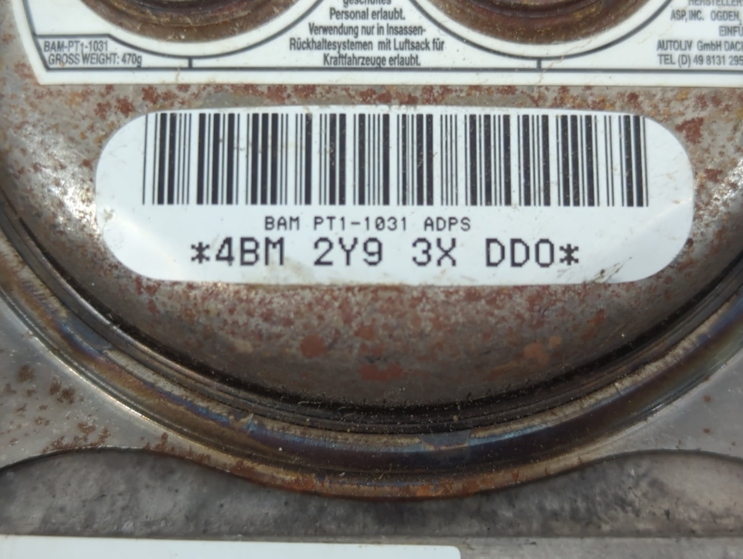 2013 Hyundai Genesis Air Bag Driver Left Steering Wheel Mounted Fits OEM Used Auto Parts - Oemusedautoparts1.com