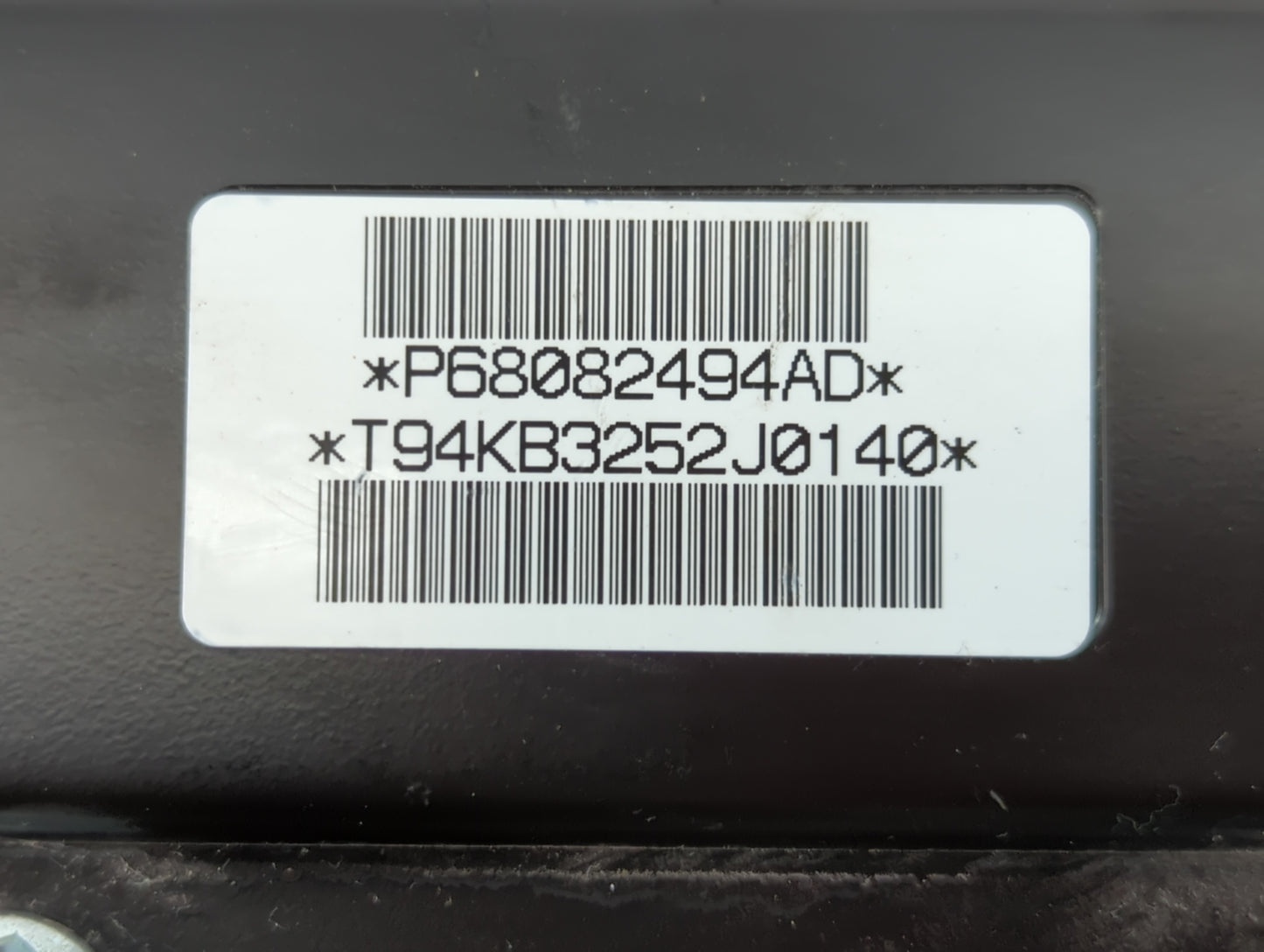 2017 Dodge Journey Air Bag Driver Left Knee OEM P/N:P68082494AD Fits OEM Used Auto Parts - Oemusedautoparts1.com