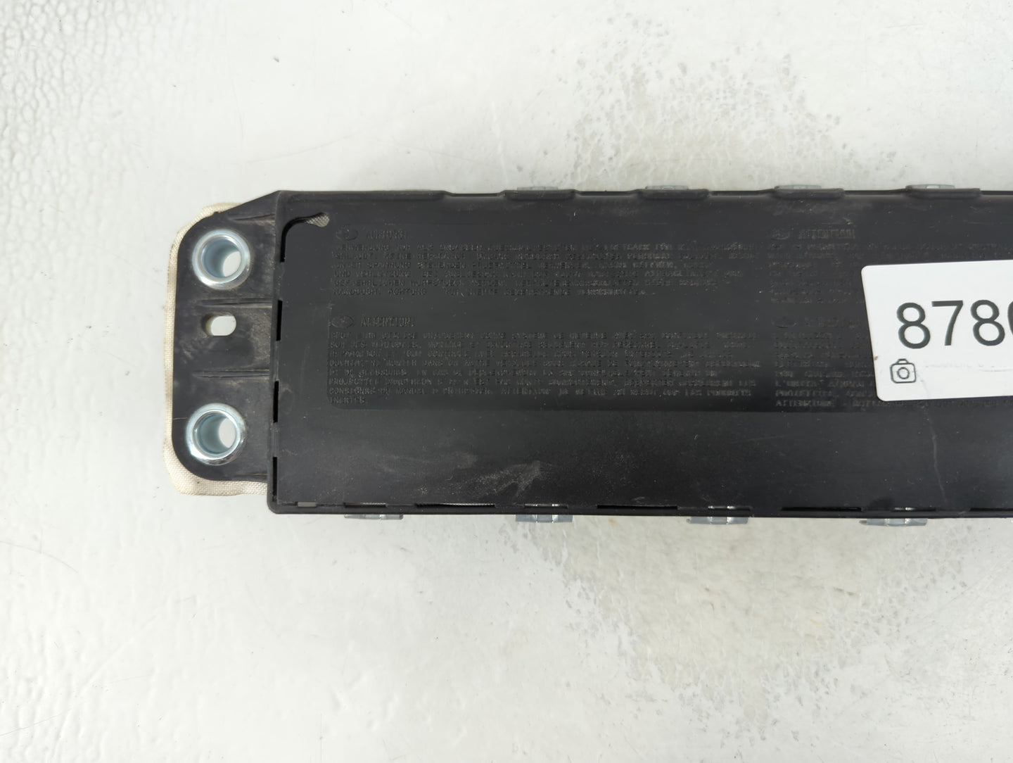 2012-2017 Fiat 500 Air Bag Driver Left Knee OEM P/N:00520208350 Fits Fits 2012 2013 2014 2015 2016 2017 OEM Used Auto Parts - Oemusedautoparts1.com