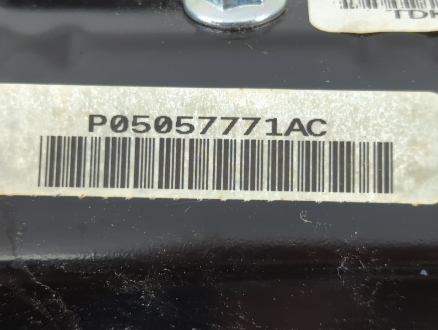 2011 Dodge Caravan Air Bag Driver Left Knee OEM P/N:P05057771AC Fits Fits 2014 2015 2016 2017 2018 OEM Used Auto Parts - Oemusedautoparts1.com