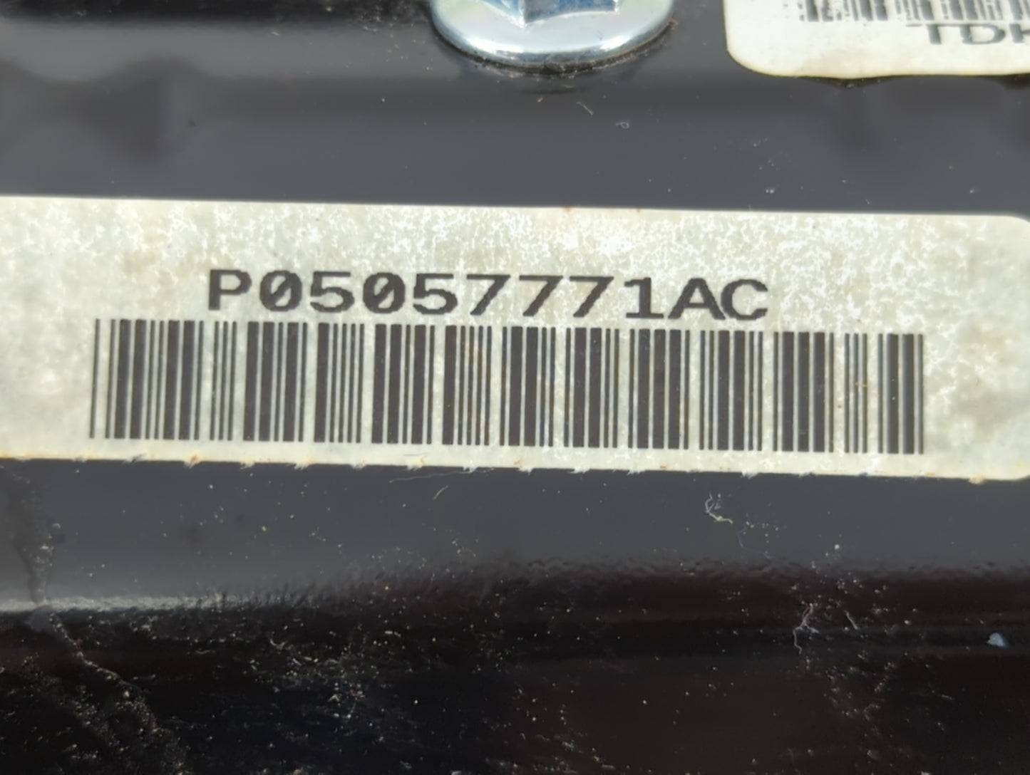 2011 Dodge Caravan Air Bag Driver Left Knee OEM P/N:P05057771AC Fits Fits 2014 2015 2016 2017 2018 OEM Used Auto Parts - Oemusedautoparts1.com