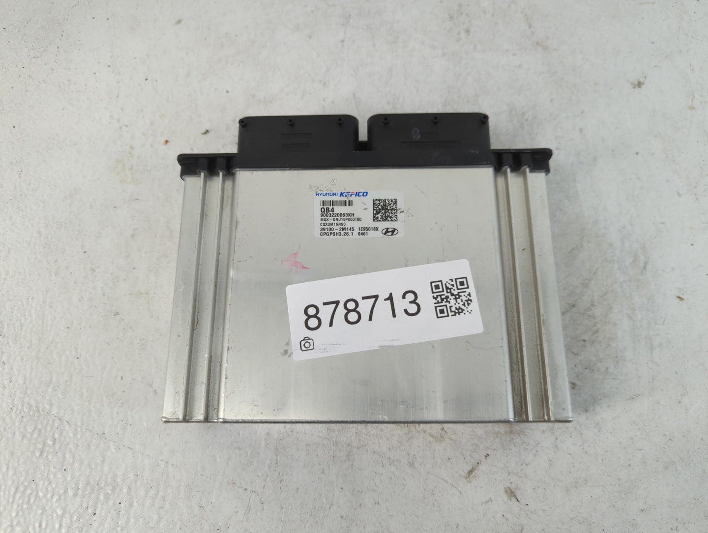 2020 Hyundai Venue PCM Engine Control Computer ECU ECM PCU OEM P/N:39100-2M145 Fits OEM Used Auto Parts - Oemusedautoparts1.com