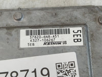 2020 Honda Hr-V PCM Engine Control Computer ECU ECM PCU OEM P/N:K327-106267 37820-6N8-A51 Fits OEM Used Auto Parts - Oemusedautoparts1.com