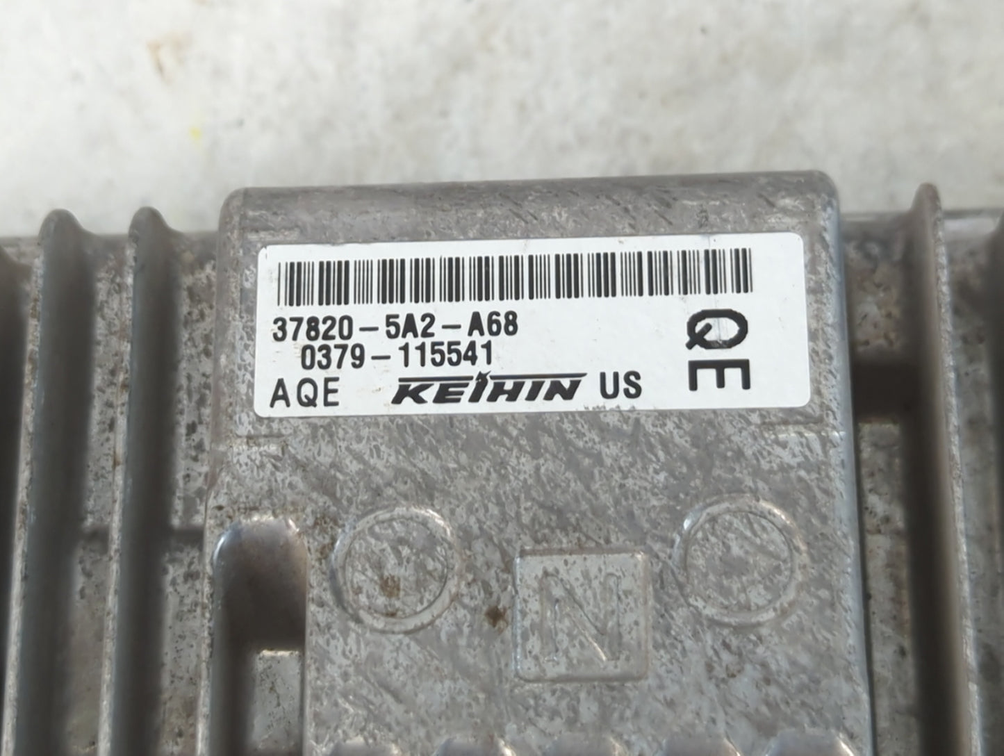 2013 Honda Accord PCM Engine Control Computer ECU ECM PCU OEM P/N:0379-115541 37820-5A2-A68 Fits OEM Used Auto Parts