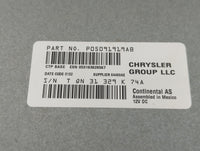 2013 Dodge Journey Radio AM FM Cd Player Receiver Replacement P/N:P05091919AB Fits OEM Used Auto Parts - Oemusedautoparts1.com