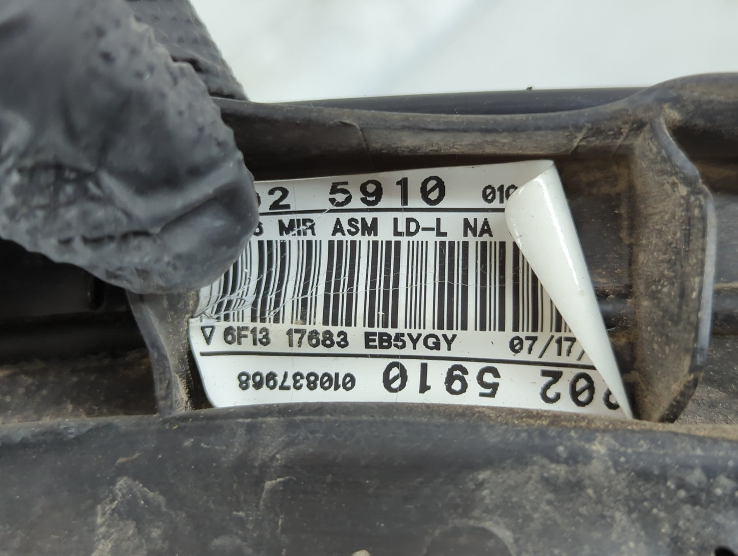 2000-2007 Ford Taurus Side Mirror Replacement Driver Left View Door Mirror P/N:6F13 17683 EB5 Fits OEM Used Auto Parts