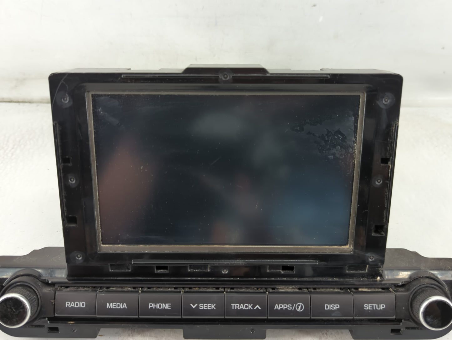 2017-2018 Hyundai Elantra Radio AM FM Cd Player Receiver Replacement P/N:96160-F2101UAT Fits Fits 2017 2018 OEM Used Auto Parts - Oemusedautoparts1.com