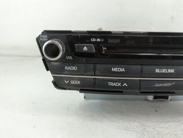 2017 Genesis G80 Radio AM FM Cd Player Receiver Replacement P/N:96560-B1ED04X Fits OEM Used Auto Parts