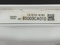 2017-2019 Toyota 86 Instrument Cluster Speedometer Gauges P/N:85003CA010 Fits Fits 2017 2018 2019 OEM Used Auto Parts