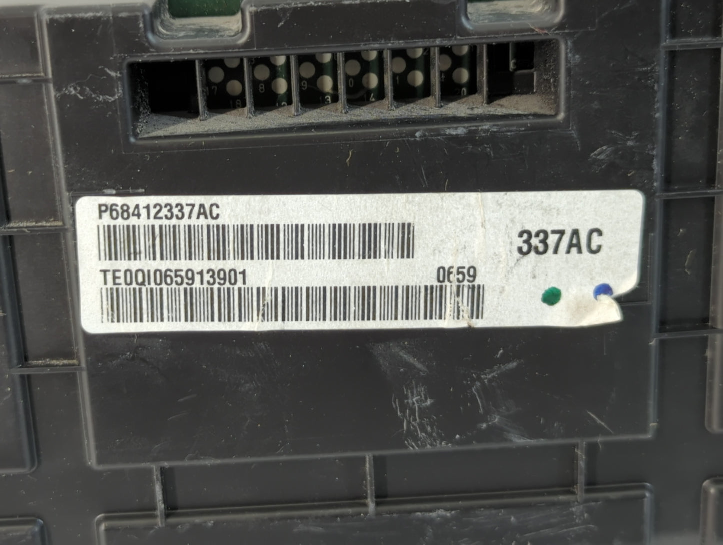 2019 Dodge Challenger Instrument Cluster Speedometer Gauges P/N:P68412337AC Fits OEM Used Auto Parts