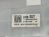 2020-2021 Chevrolet Malibu Instrument Cluster Speedometer Gauges P/N:84900527 Fits Fits 2020 2021 OEM Used Auto Parts