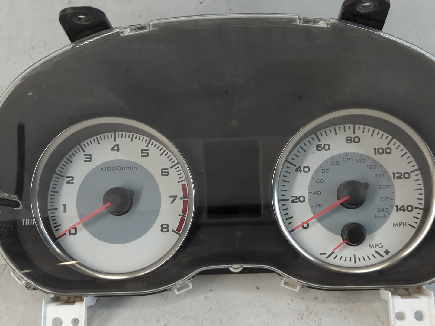 2012 Subaru Impreza Instrument Cluster Speedometer Gauges P/N:85003FJ031 Fits OEM Used Auto Parts - Oemusedautoparts1.com