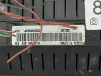 2008 Mercedes-Benz R350 Instrument Cluster Speedometer Gauges P/N:A251 540 34 48 Fits OEM Used Auto Parts