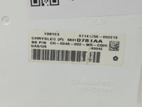 2019 Dodge Journey Instrument Cluster Speedometer Gauges P/N:68310781AA Fits OEM Used Auto Parts