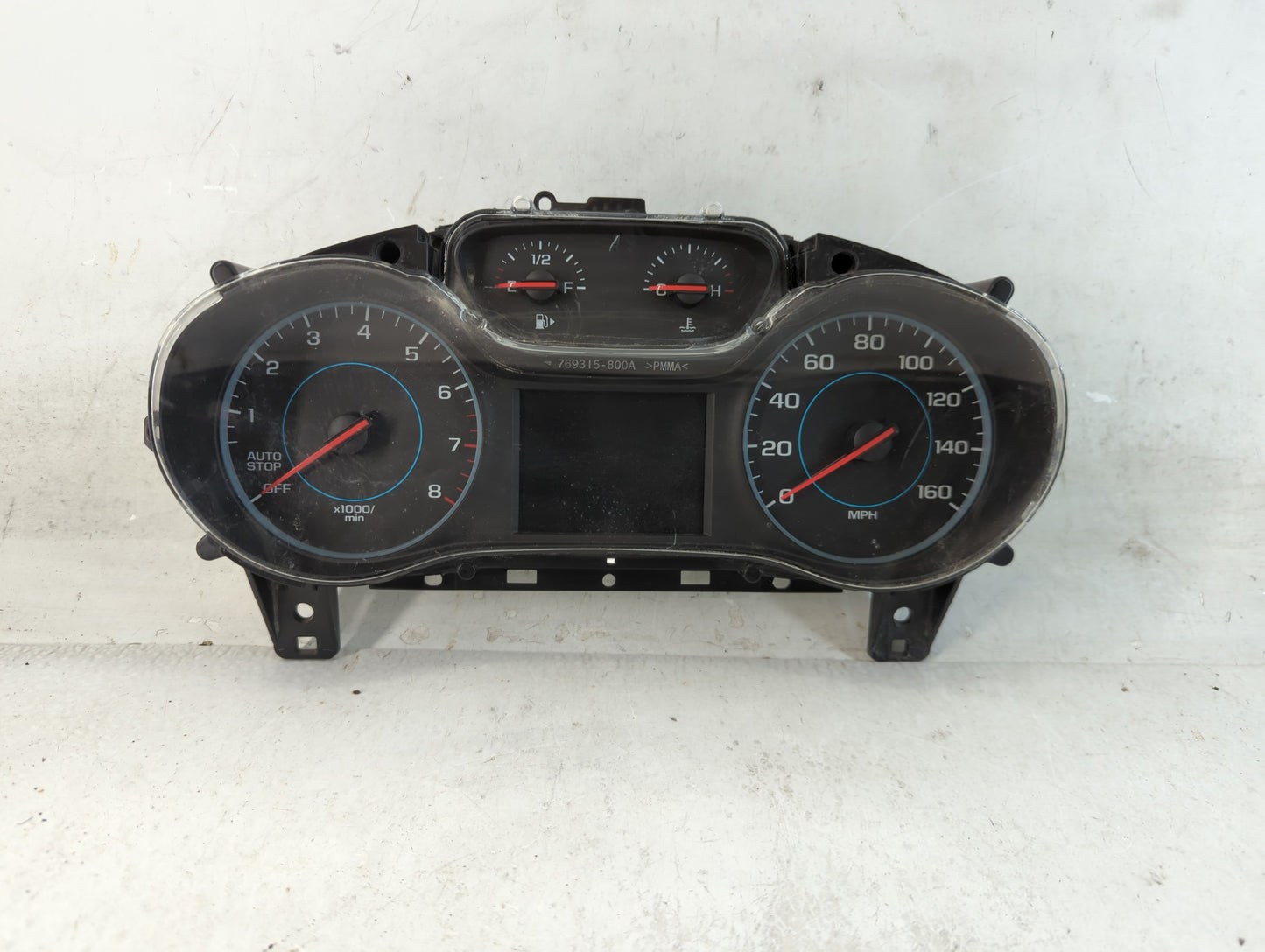 2016 Chevrolet Cruze Instrument Cluster Speedometer Gauges P/N:39082370 Fits OEM Used Auto Parts - Oemusedautoparts1.com