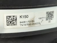 2019-2020 Hyundai Elantra Instrument Cluster Speedometer Gauges P/N:94051-F3150 Fits Fits 2019 2020 OEM Used Auto Parts