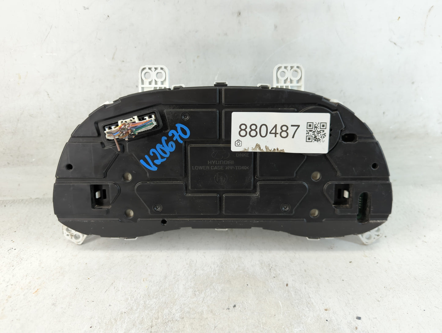 2019-2020 Hyundai Elantra Instrument Cluster Speedometer Gauges P/N:94051-F3150 Fits Fits 2019 2020 OEM Used Auto Parts