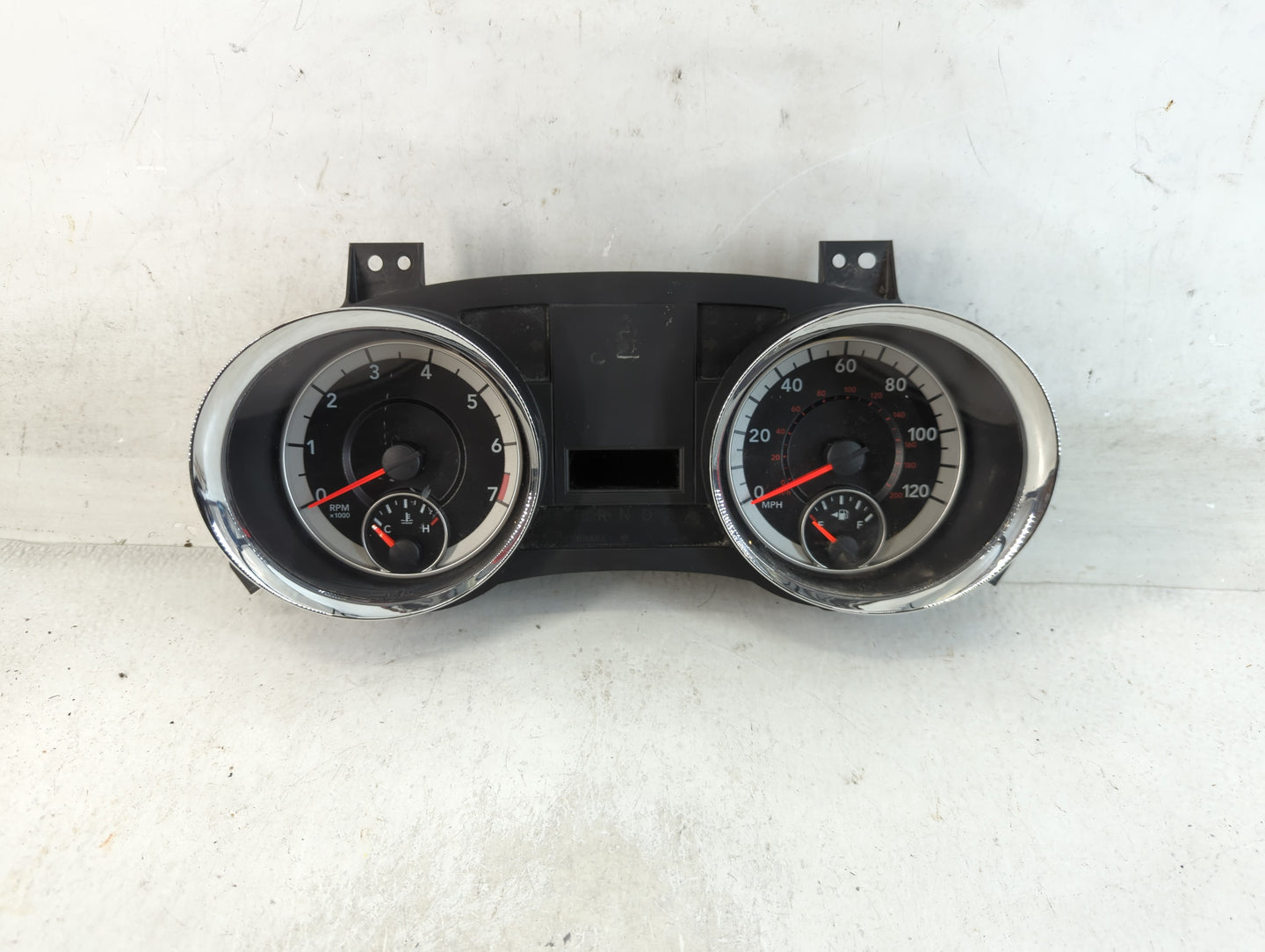 2015 Dodge Caravan Instrument Cluster Speedometer Gauges P/N:P68241685AA Fits Fits 2016 2017 2018 OEM Used Auto Parts - Oemusedautoparts1.com