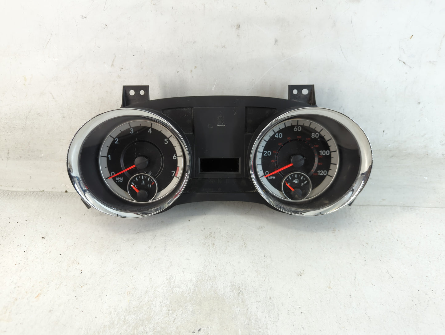2015 Dodge Caravan Instrument Cluster Speedometer Gauges P/N:P68241685AA Fits Fits 2016 2017 2018 OEM Used Auto Parts - Oemusedautoparts1.com