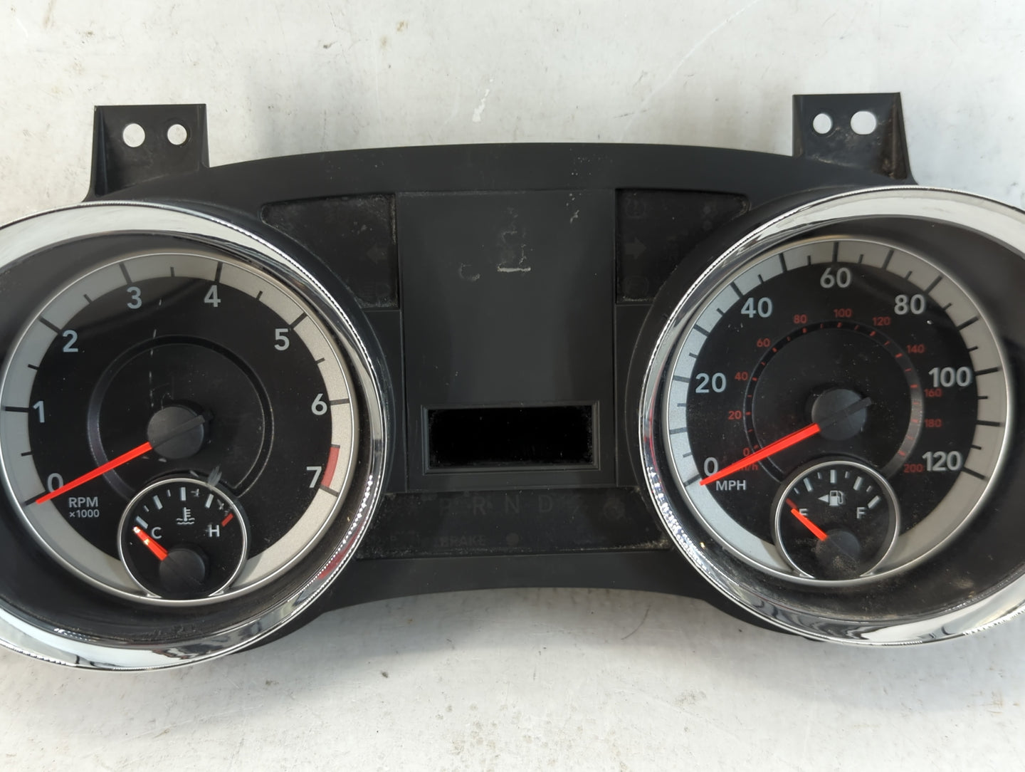 2015 Dodge Caravan Instrument Cluster Speedometer Gauges P/N:P68241685AA Fits Fits 2016 2017 2018 OEM Used Auto Parts - Oemusedautoparts1.com