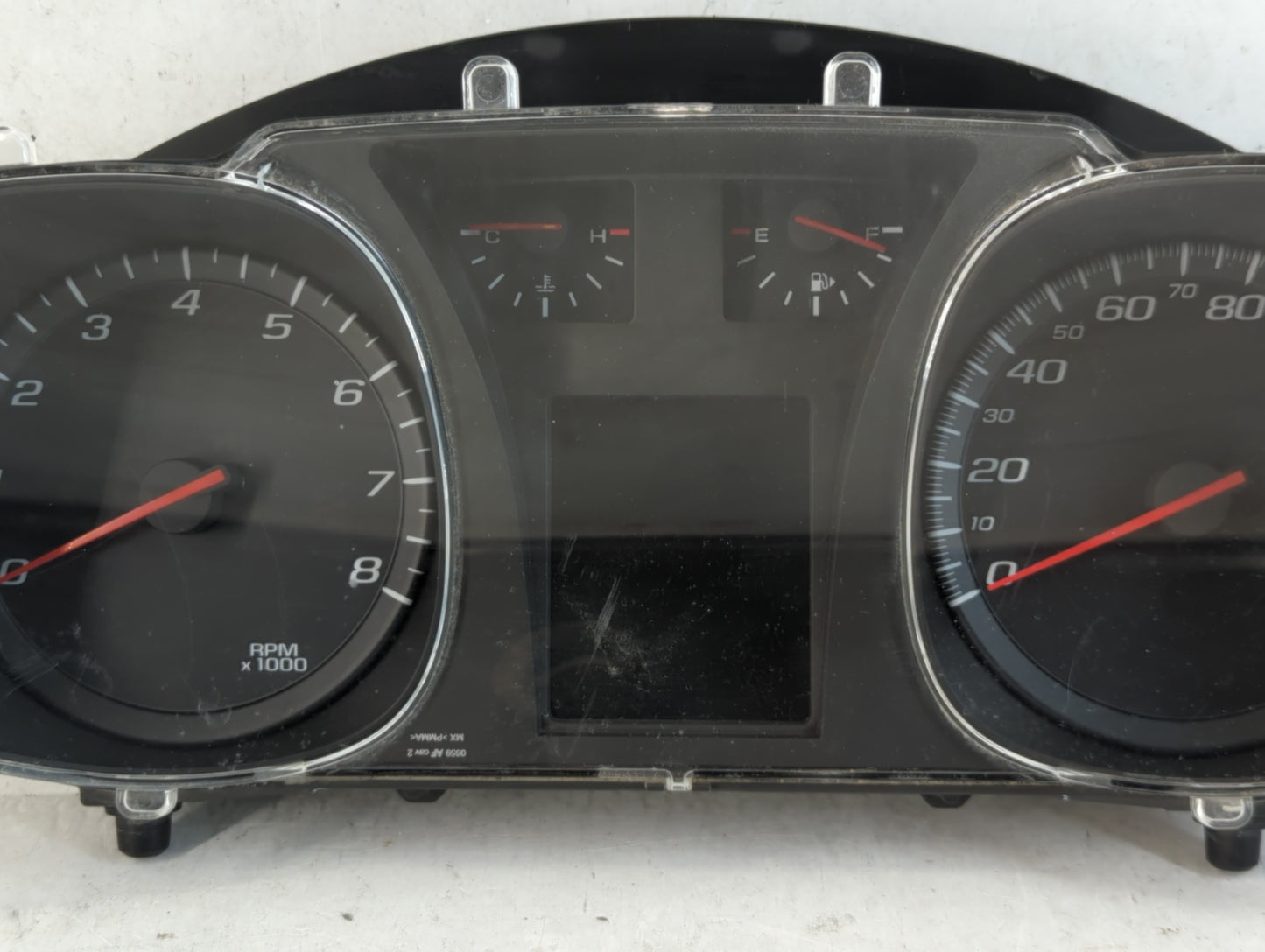 2010 Chevrolet Equinox Instrument Cluster Speedometer Gauges P/N:20919738 Fits OEM Used Auto Parts - Oemusedautoparts1.com