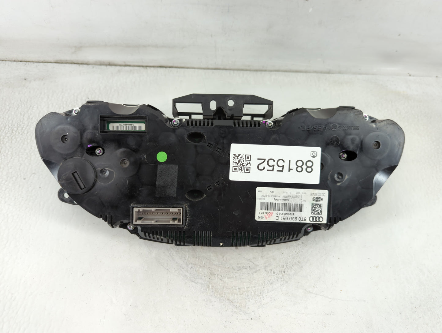 2013 Audi A5 Instrument Cluster Speedometer Gauges P/N:503 002 550 401 8T0 920 951 D Fits OEM Used Auto Parts - Oemusedautoparts1.com