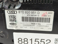 2013 Audi A5 Instrument Cluster Speedometer Gauges P/N:503 002 550 401 8T0 920 951 D Fits OEM Used Auto Parts - Oemusedautoparts1.com
