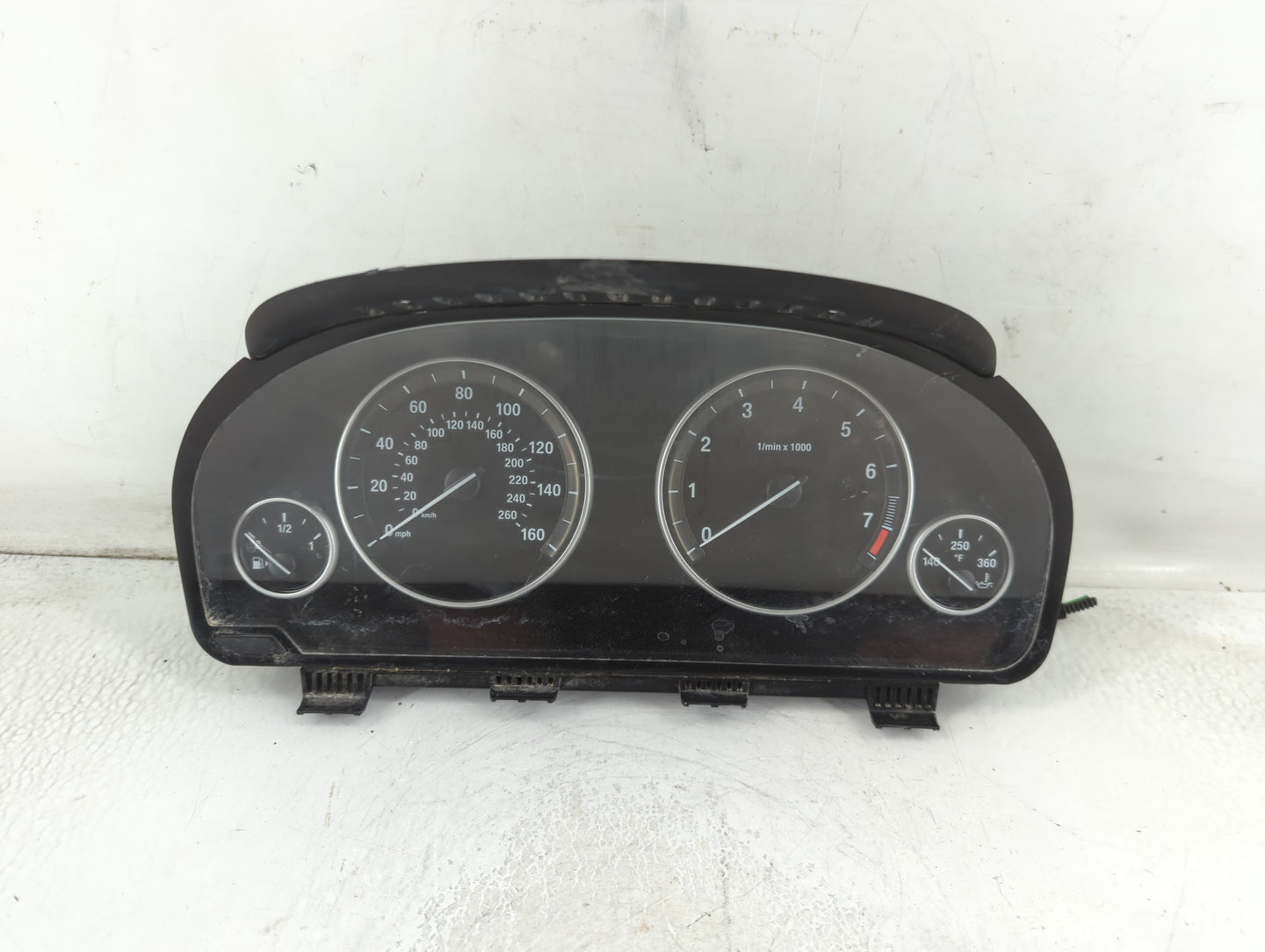 2014-2018 Bmw X5 Instrument Cluster Speedometer Gauges P/N:9348713-01 Fits Fits 2014 2015 2016 2017 2018 OEM Used Auto Parts - Oemusedautoparts1.com