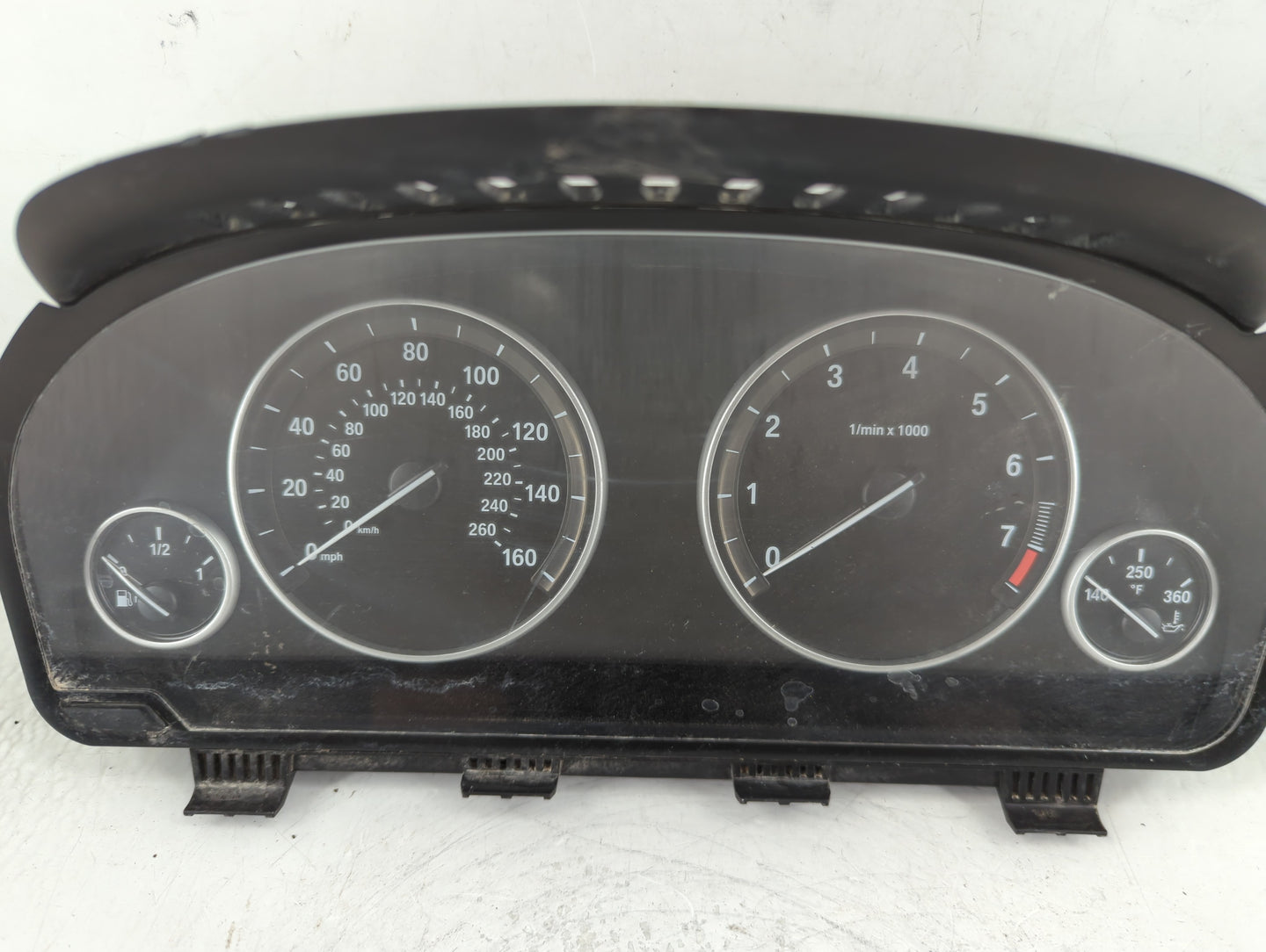 2014-2018 Bmw X5 Instrument Cluster Speedometer Gauges P/N:9348713-01 Fits Fits 2014 2015 2016 2017 2018 OEM Used Auto Parts - Oemusedautoparts1.com