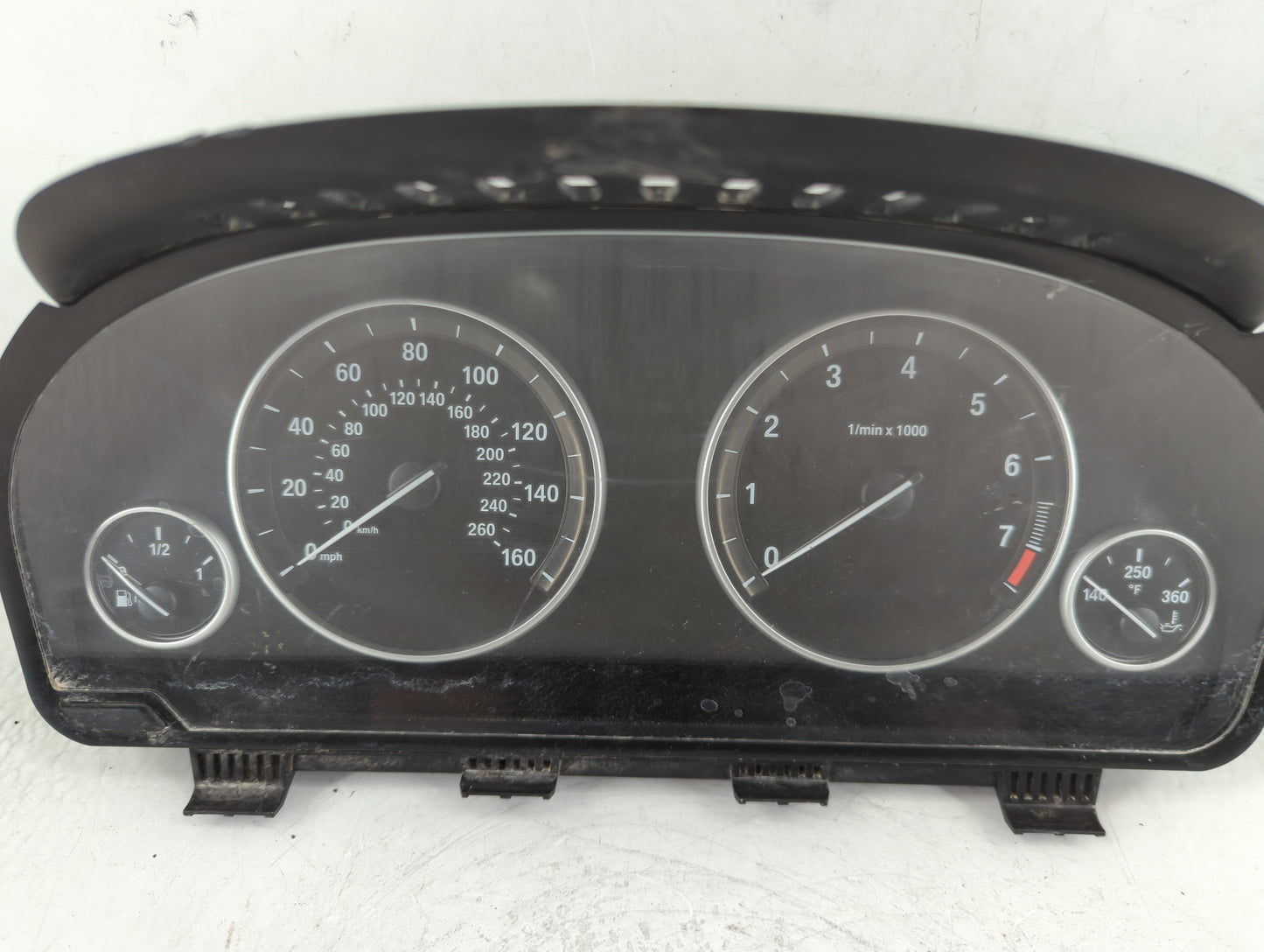 2014-2018 Bmw X5 Instrument Cluster Speedometer Gauges P/N:9348713-01 Fits Fits 2014 2015 2016 2017 2018 OEM Used Auto Parts - Oemusedautoparts1.com