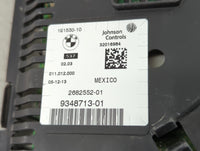 2014-2018 Bmw X5 Instrument Cluster Speedometer Gauges P/N:9348713-01 Fits Fits 2014 2015 2016 2017 2018 OEM Used Auto Parts - Oemusedautoparts1.com