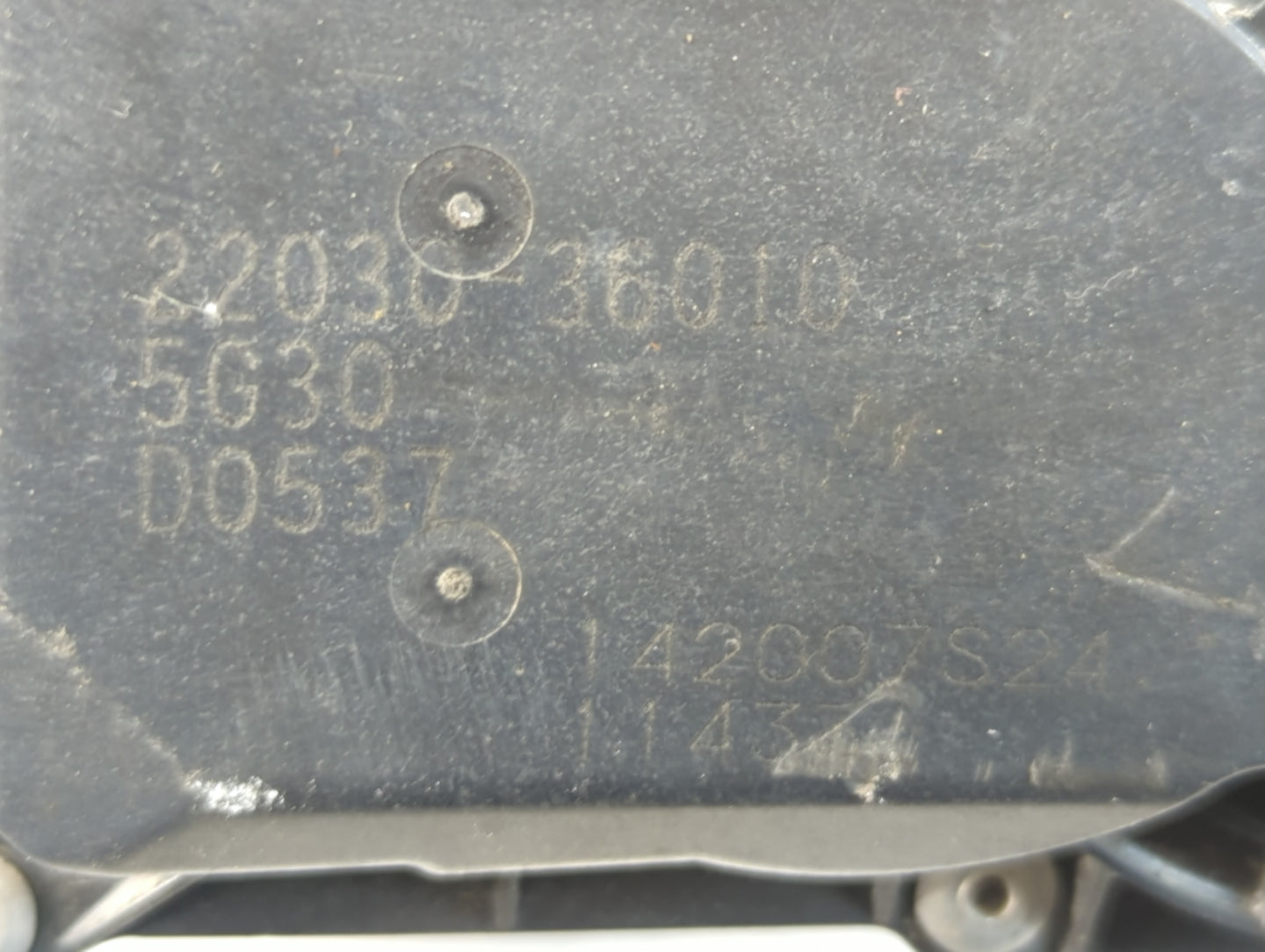 2009-2018 Toyota Rav4 Throttle Body P/N:22030-36010 Fits Fits 2009 2010 2011 2012 2013 2014 2015 2016 2017 2018 2019 OEM Used Auto Parts - Oemusedautoparts1.com