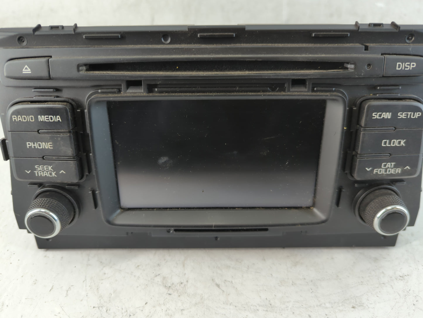 2017-2018 Kia Optima Radio AM FM Cd Player Receiver Replacement P/N:96180-A8150WK Fits Fits 2017 2018 OEM Used Auto Parts - Oemusedautoparts1.com