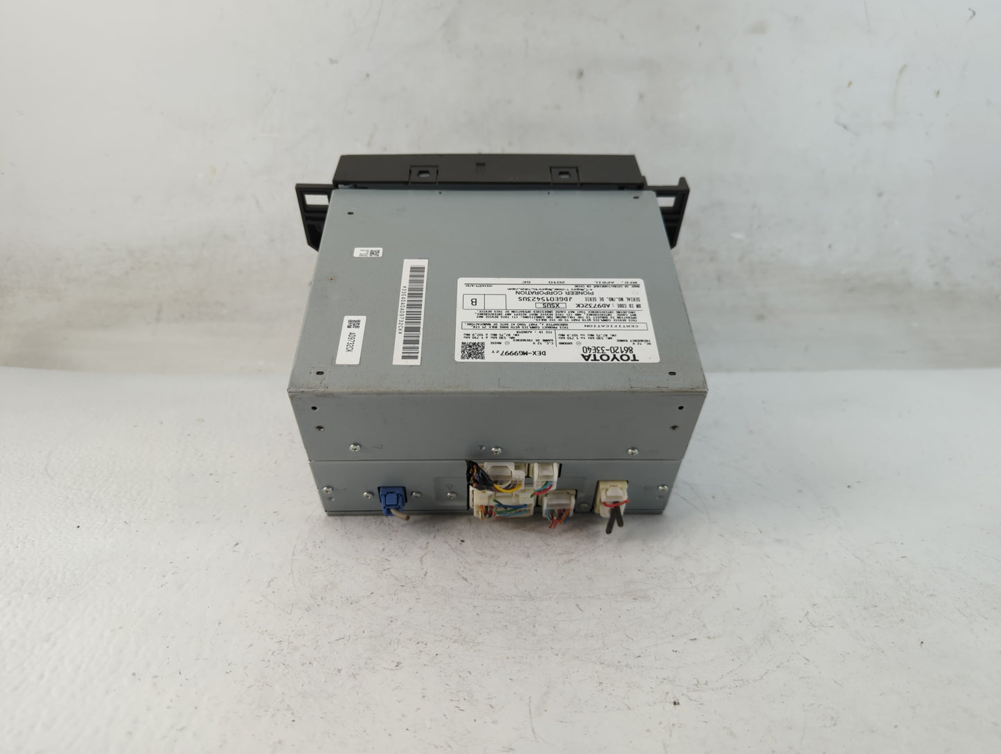 2010-2012 Lexus Es350 Radio AM FM Cd Player Receiver Replacement P/N:86120-33E40 Fits Fits 2010 2011 2012 OEM Used Auto Parts