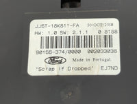 2017-2019 Ford Escape Radio AM FM Cd Player Receiver Replacement P/N:JJ5T-18K811-FA Fits Fits 2017 2018 2019 OEM Used Auto Parts