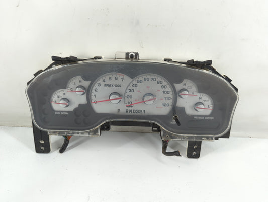 2004-2005 Mercury Mountaineer Instrument Cluster Speedometer Gauges Fits Fits 2004 2005 OEM Used Auto Parts