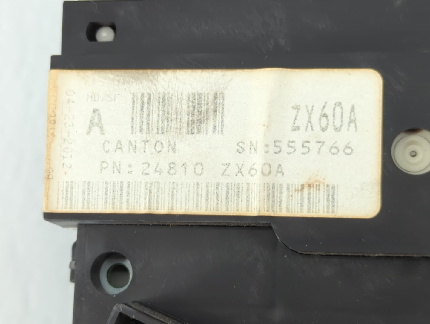 2011-2013 Nissan Altima Instrument Cluster Speedometer Gauges P/N:24810 ZX60A Fits Fits 2011 2012 2013 OEM Used Auto Parts - Oemusedautoparts1.com