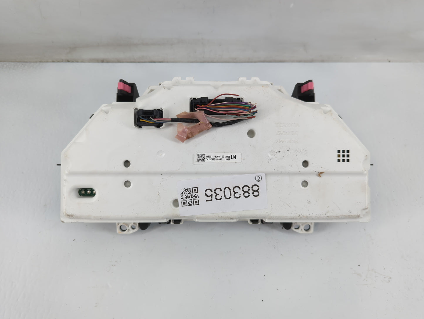 2018-2019 Toyota Corolla Instrument Cluster Speedometer Gauges P/N:83800-F2U60-00 Fits Fits 2018 2019 OEM Used Auto Parts - Oemusedautoparts1.com