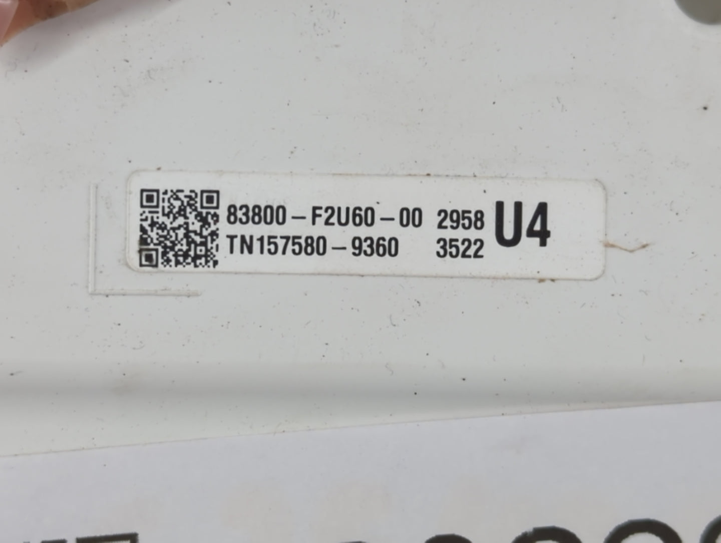 2018-2019 Toyota Corolla Instrument Cluster Speedometer Gauges P/N:83800-F2U60-00 Fits Fits 2018 2019 OEM Used Auto Parts - Oemusedautoparts1.com
