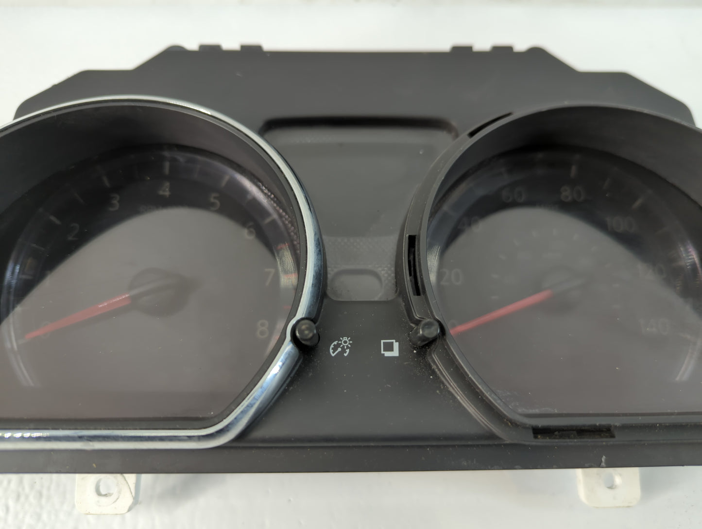 2012 Nissan Versa Instrument Cluster Speedometer Gauges P/N:2248103AN0A Fits OEM Used Auto Parts - Oemusedautoparts1.com