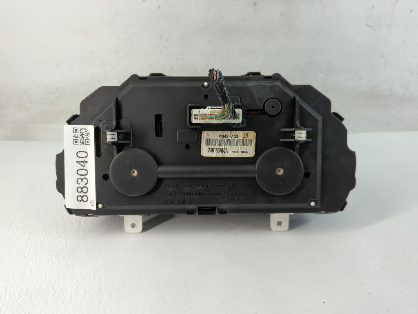 2012 Nissan Versa Instrument Cluster Speedometer Gauges P/N:2248103AN0A Fits OEM Used Auto Parts - Oemusedautoparts1.com