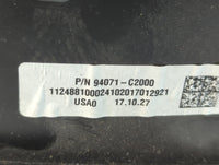 2018-2019 Hyundai Sonata Instrument Cluster Speedometer Gauges P/N:94051-C2000 Fits Fits 2018 2019 OEM Used Auto Parts