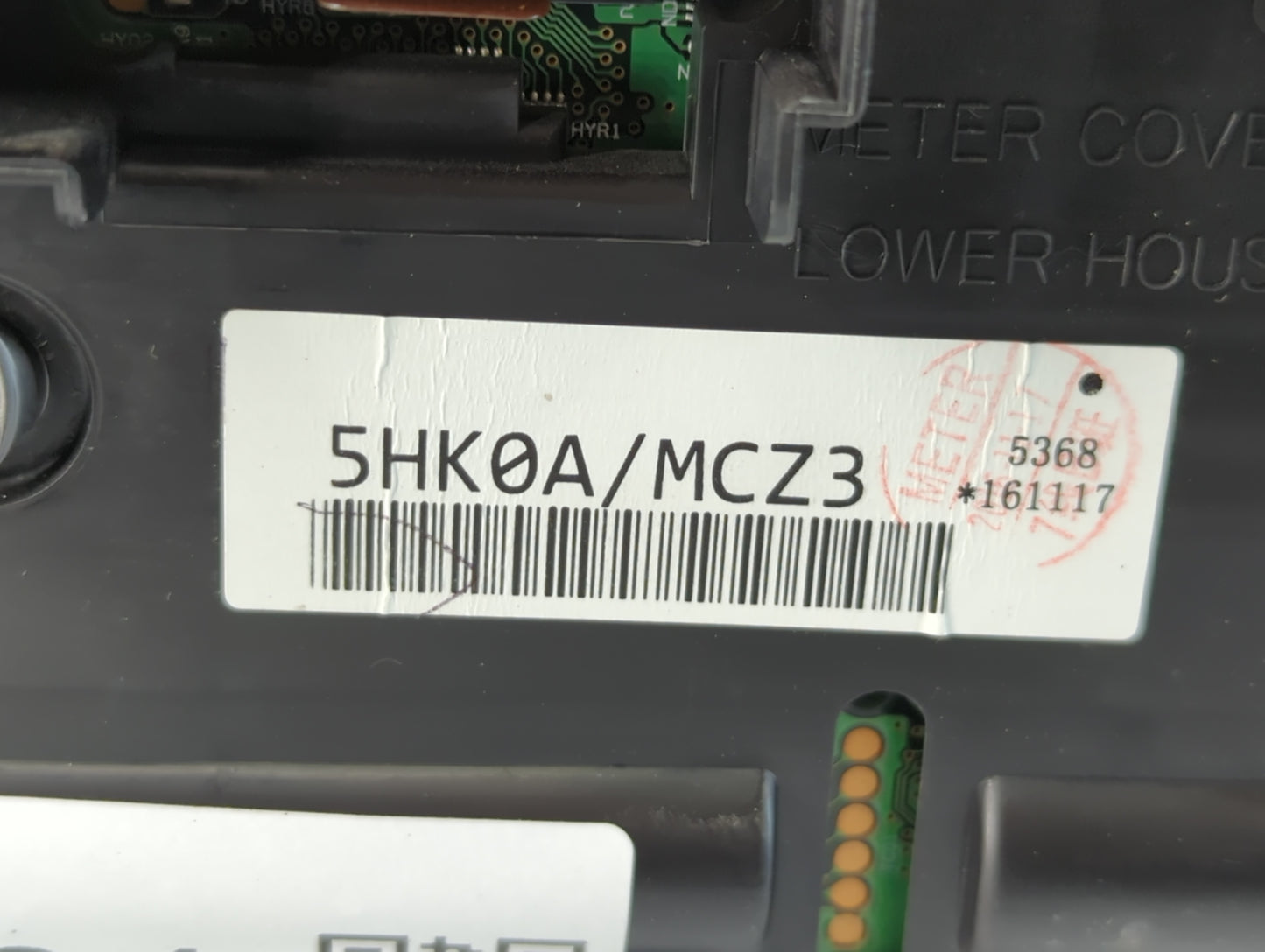 2017 Nissan Rogue Instrument Cluster Speedometer Gauges P/N:5HK0A/MCZ3 Fits OEM Used Auto Parts - Oemusedautoparts1.com
